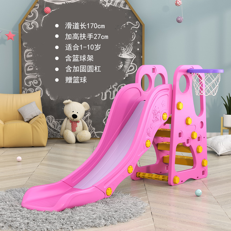 Picture of Children's Thickened Plastic Toys 3 to 10 Years Old Small Family Amusement Park Indoor Household Baby Baby Slide