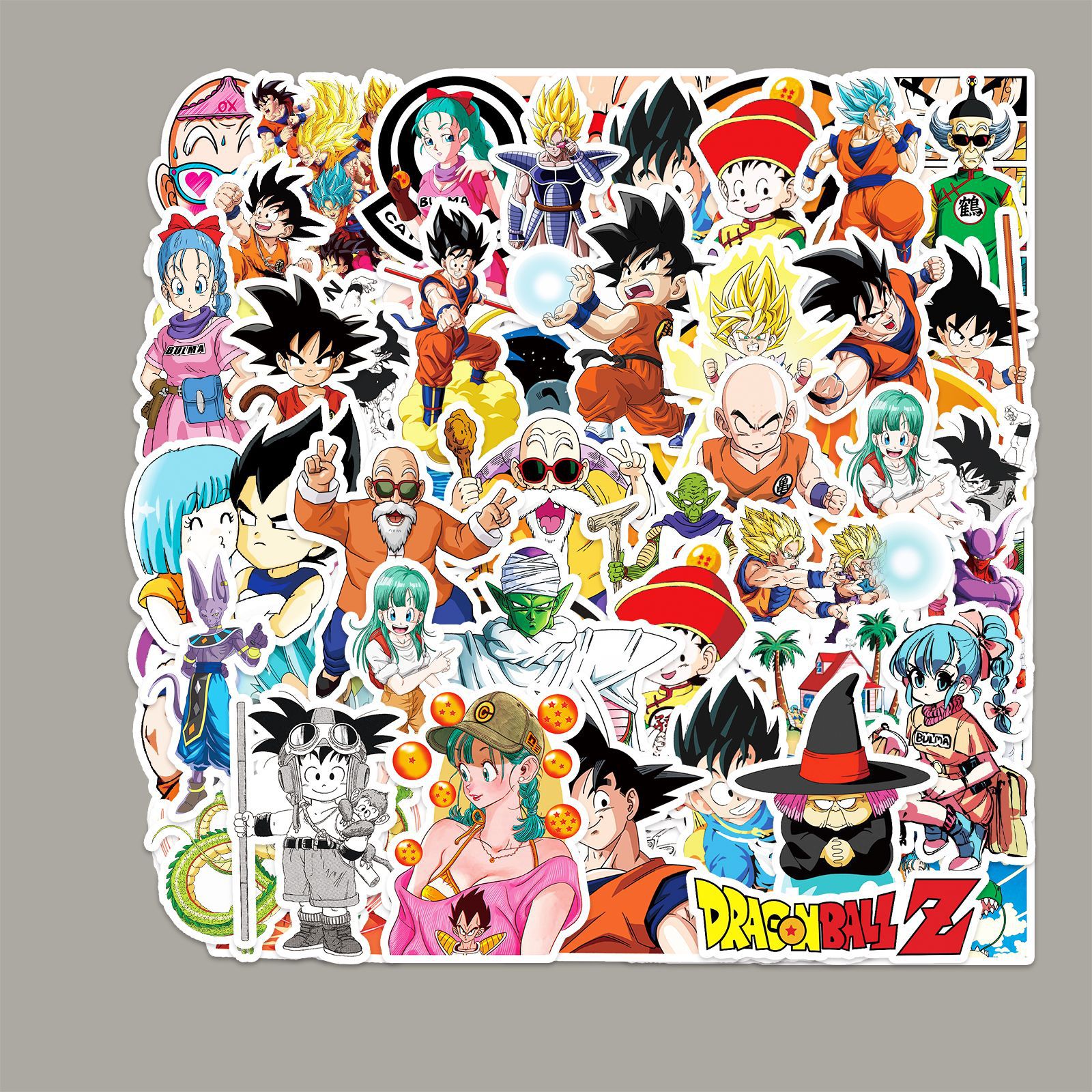 Picture of 50 cartoon cartoon dragon ball day diffuse graffiti laptop luggage car phone shell decorative stickers