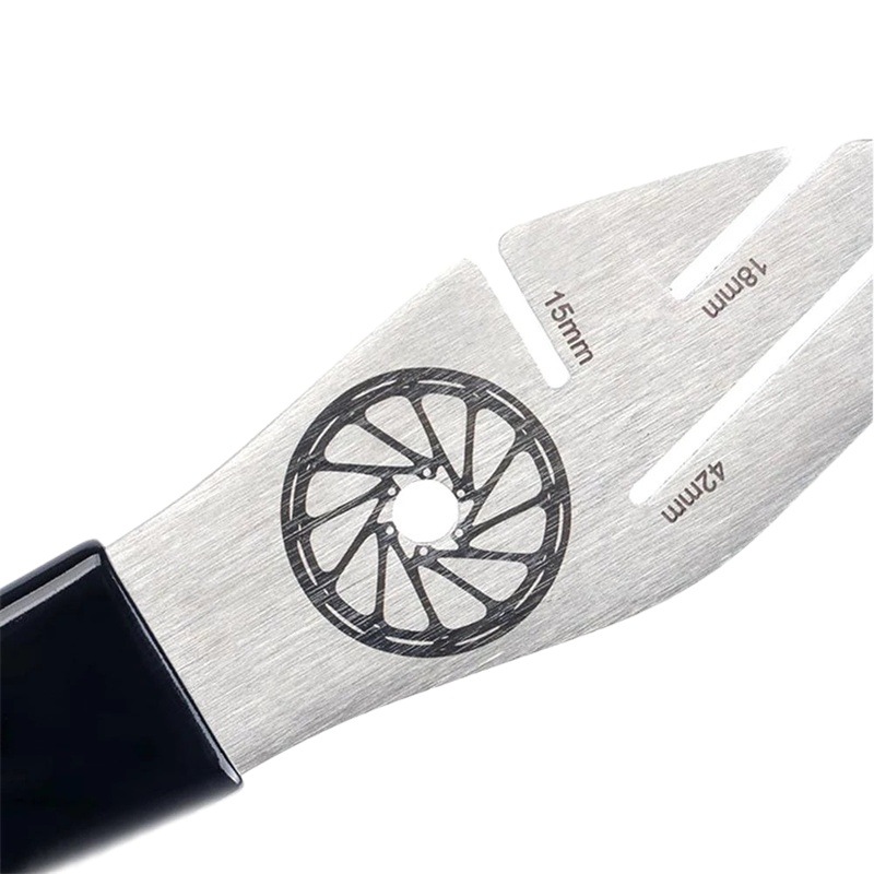 Bicycle disc brake disc brake pad disc brake repair repair adjustment correction tool disc rubbing disc adjustment wrench