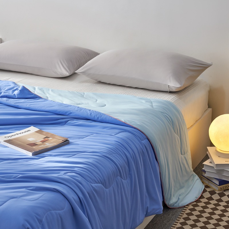 Picture of Summer Quilt with a Cooling Sensation, Silk-Like Feel Value ≥0.31, No Ice-Cold Sensation, Machine Washable, High Weight 170g, Breathable and Cool
