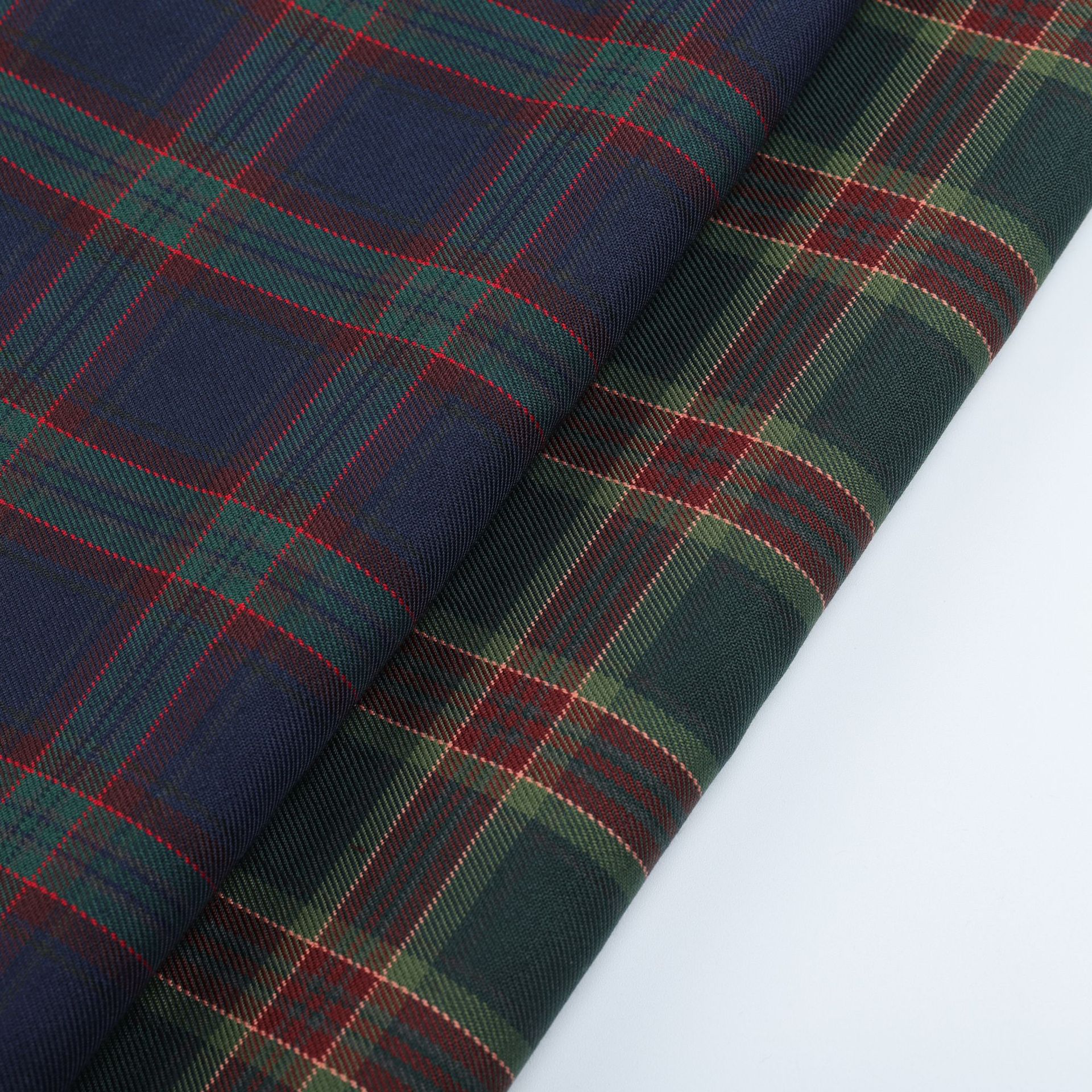 Polyester Yarn-dyed Twill Plaid JK Uniform Pleated Skirt Butterfly Tie British Style Casual Suit Fashion Cloth