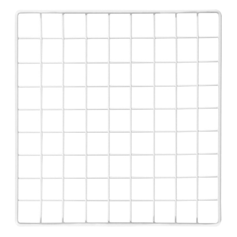 Grid storage rack mesh diy photo wall wire mesh screen kindergarten works display