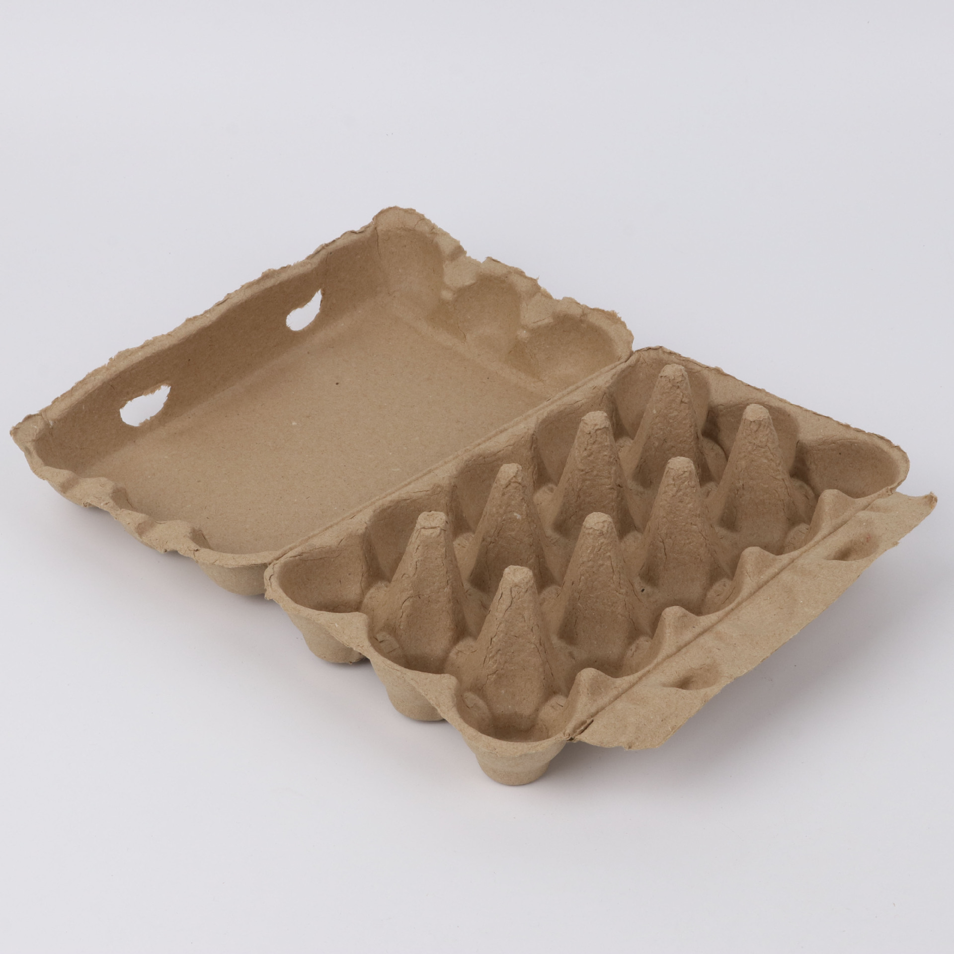 Picture of Spot Yellow Pulp 15 Pieces Paper Pulp Egg Tray Fully Degradable Egg Box Disposable Paper Egg Packaging Wholesale