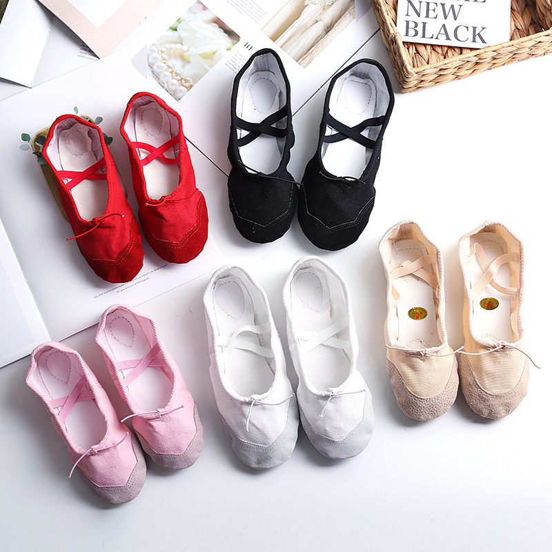 Picture of Children's Dance Shoes Ballet Shoes Body Dance Shoes Ethnic Men and Women Yoga Shoes Practice Shoes Cat Claw Gymnastic Shoes Factory