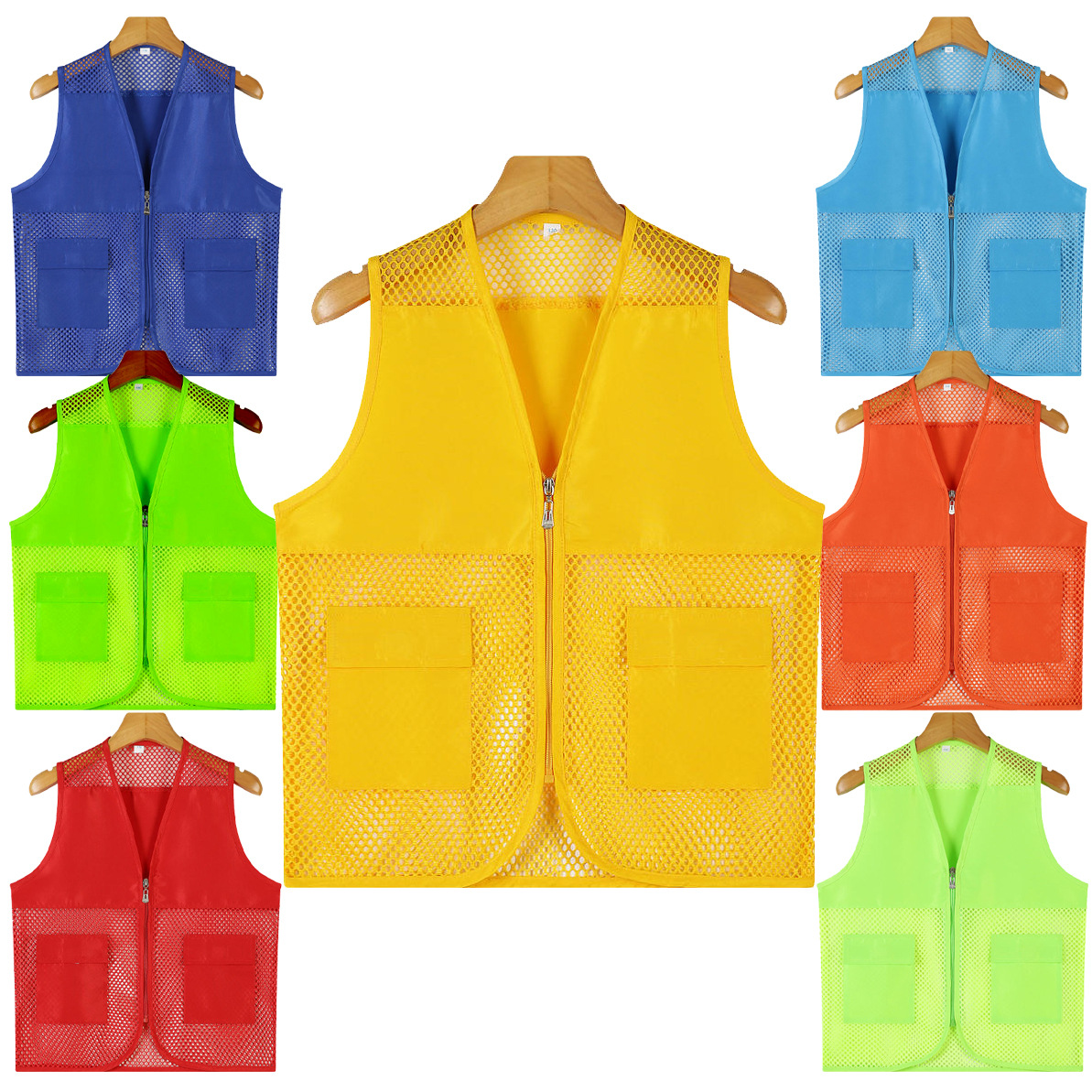 Picture of Children's Vest Customization Primary School Student Volunteer Vest Printing logo School Public Welfare Activities Organization Training Course Clothing