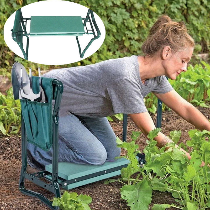 Garden kneeling stool foldable sitting kneeling dual-purpose Garden kneeling chair Garden kneeler Folding C