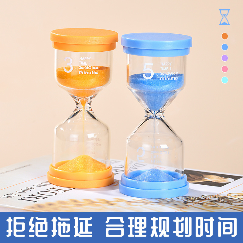 Picture of Macaron 5/10/15/30/60 minutes hourglass timer students learn exquisite ornaments creative gifts