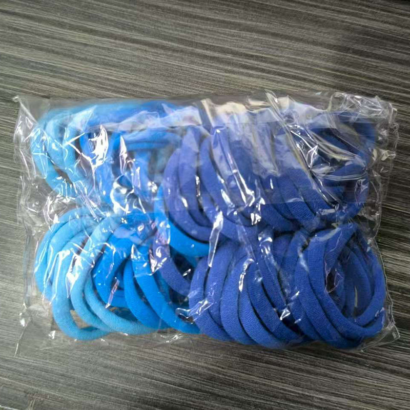 Picture of Single Wholesale Black Headband Hair Tie for Women Korean Style High Elasticity Does Not Hurt Hair Rubber Band High Ponytail Baby Hair Accessories