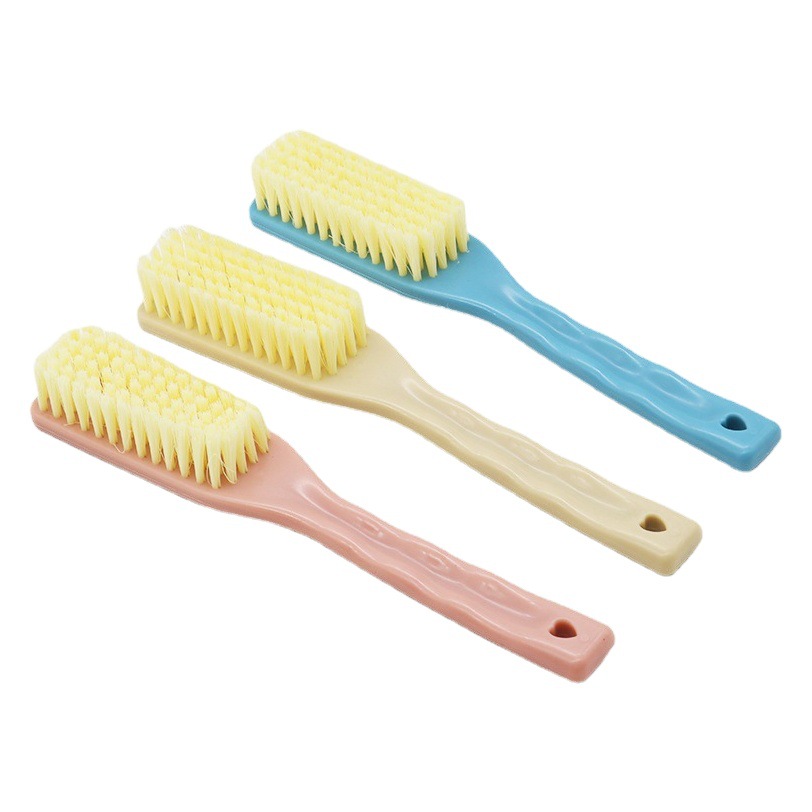 Shoe cleaning brush new thickened household soft wool shoe washing brush laundry brush thickened long handle shoe brush 2 yuan wholesale