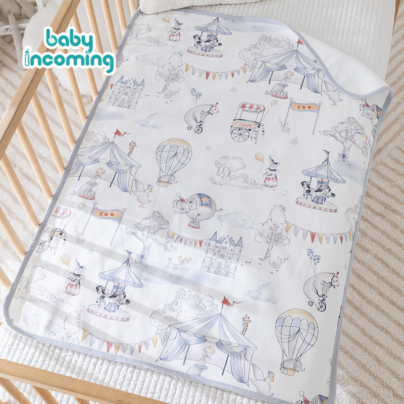 Picture of Diaper pad waterproof washable newborn baby diaper pad cartoon newborn baby diaper pad physiological period menstruation pad