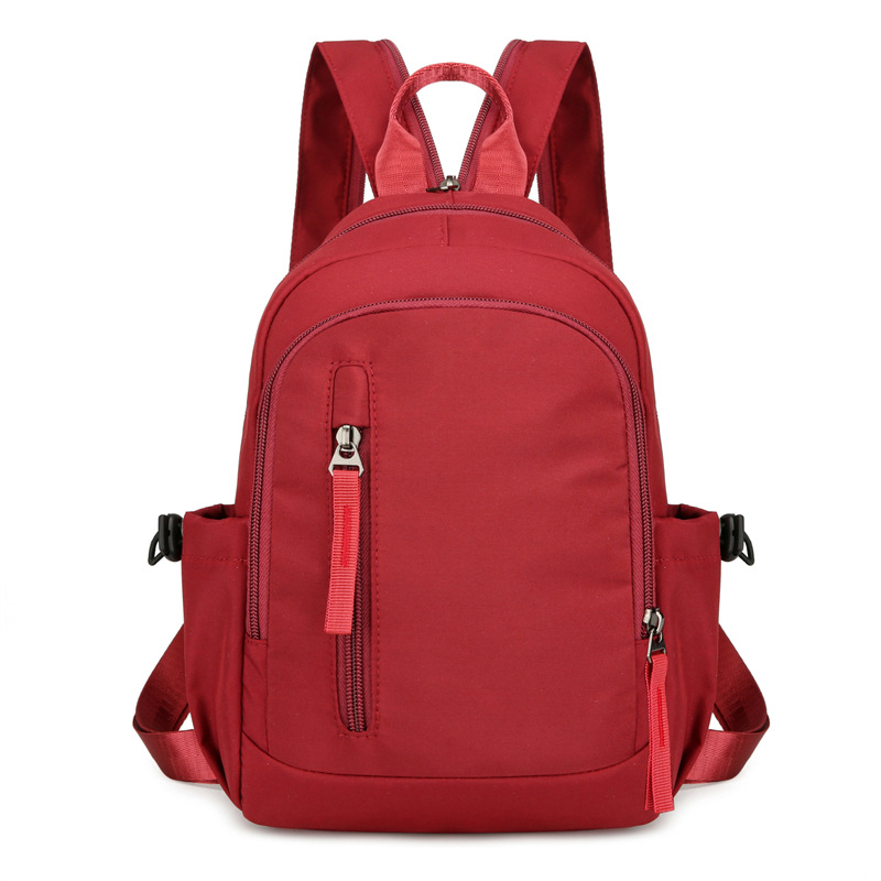 Picture of Casual all-match chest bag fashionable waterproof nylon cloth bag trendy outdoor shopping handbag multi-functional backpack