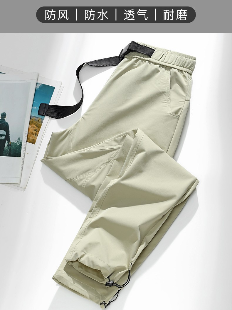 Spring and Summer New Overalls Women's Summer American Wide Leg Pants Men's Loose Quick-drying Casual Sports Long Pants