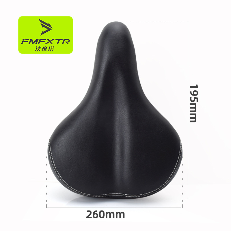 Picture of Mountain Bike Cushion Saddle Riding Equipment Super Soft Super Wide Comfortable Big Ass Cushion Spring Sit Bag