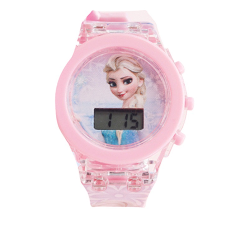 Foreign trade cross-border children's cartoon watch girl boy cute with light baby toy watch electronic watch wholesale