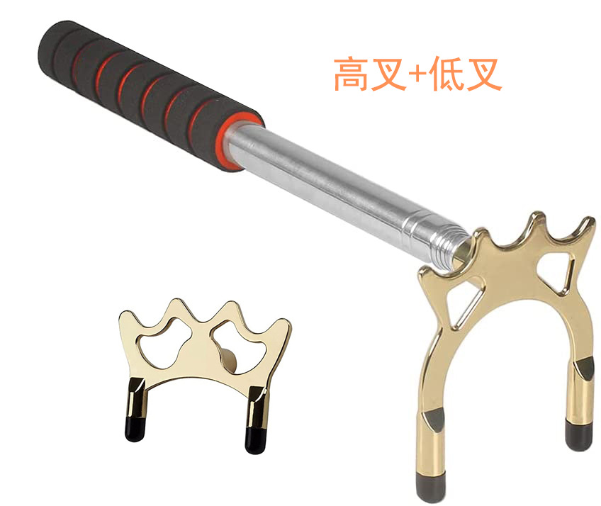 Picture of Telescopic pool cue support Telescopic frame rod Telescopic pool frame rod Billiard bridge rod Telescopic pool stick bridge Billiard support