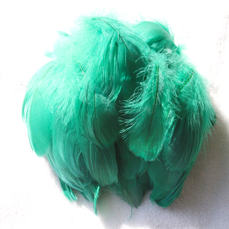 Picture of diy handmade color floating feather goose feather dream catcher wave ball gift box filling decoration materials