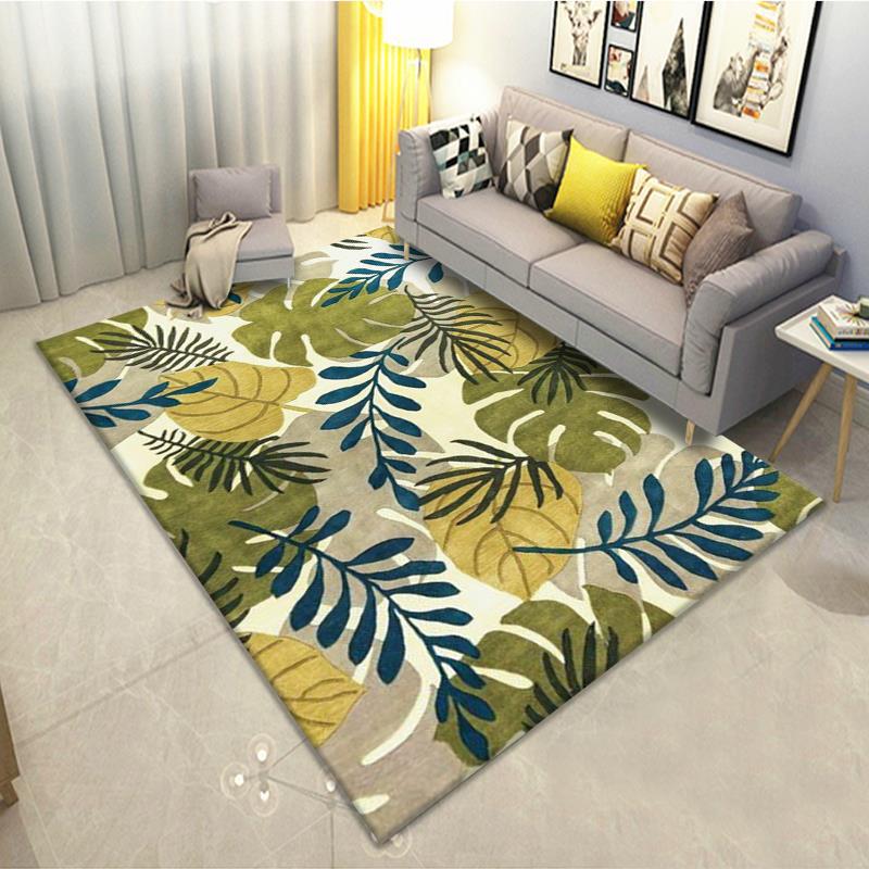 3D Printed Carpet Home Living Room Floor Mat Bedroom Bedside Full Carpet Kitchen Door Mat Customizable Balcony Mat