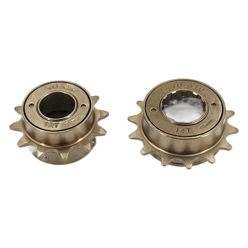 Spot 12 tooth flywheel bicycle electric car 12T 14T flywheel single speed folding bicycle gear modification accessories