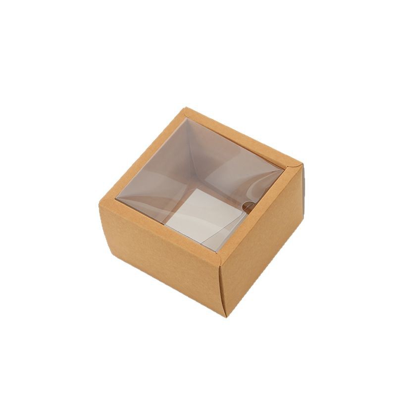Picture of Customized Folding Boxes with Lid and Base, Coated Kraft Paper, for Tea Gift Boxes, Jewelry, Food Boxes, Logo Transparent Packaging Boxes