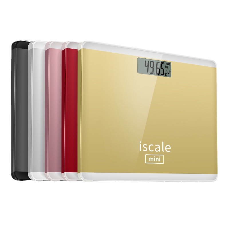Picture of Mini Electronic Scale Human Body Weight Scale Adult Health Weighing Scale Accurate Electronic Scale Weighing Human Body Weight Scale