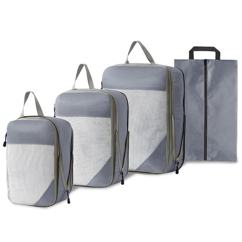 Picture of Travel Compression Storage Bag Four-Piece Set Amazon Popular Clothing Organizer Suitcase Clothing Storage Bag Set