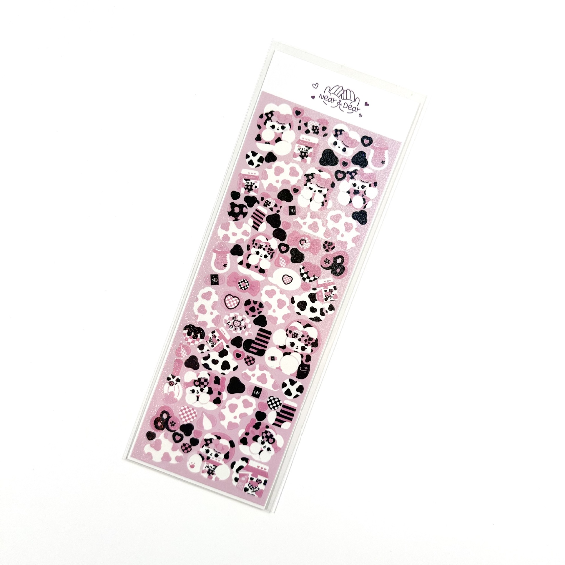 Picture of South Korea Explosions High Color Value Goo Card Stickers Korean Laser Cute Cartoon Animal Hand Account Stickers Cheap Wholesale