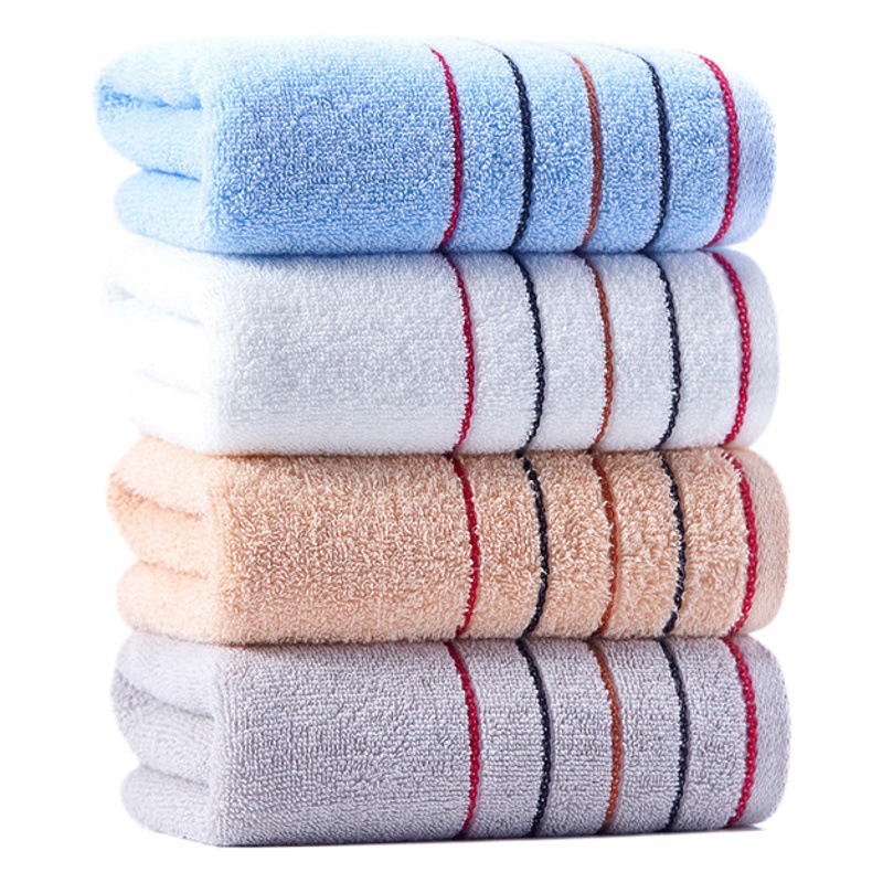 Jie Liya Towel Cotton Thickened Face Towel Absorbent Cotton Household Adult Non-lint Children's Women's Face Towel 4