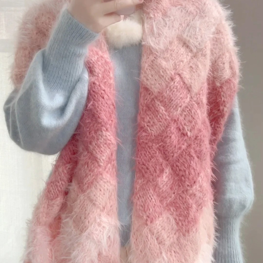 Picture of scarf, wool, handmade, diy, material, bag, knitting, crochet, hand-knitted, gifts, magic balls, passing the time, hooks