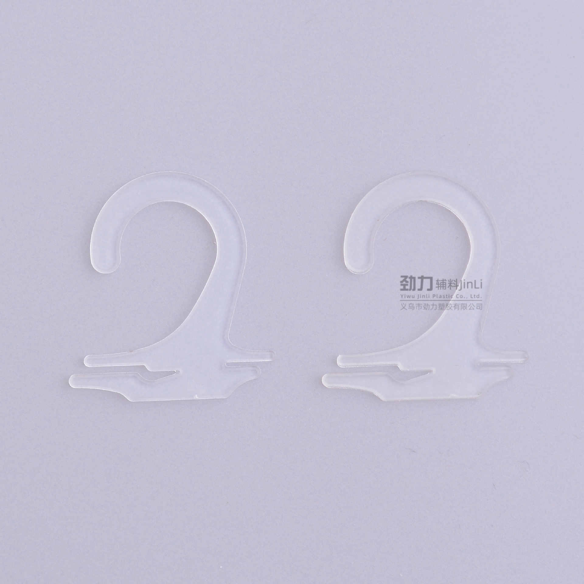 Picture of Spot plastic socks hook black flat hook socks hook question mark hook underwear display box packaging hook
