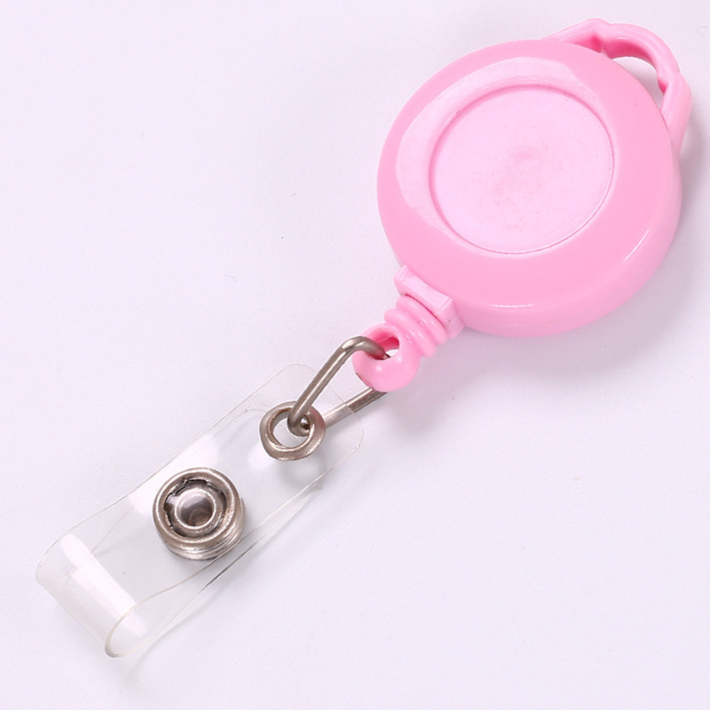 Picture of Autumn Rain 15mm Ribbon Square Ear Plastic Easy Pull Buckle Certificate Lanyard Easy Pull Breast Card Telescopic Buckle Telescopic Buckle
