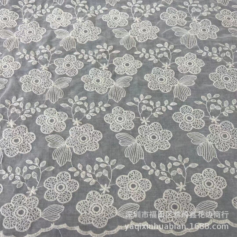 Cotton Embroidery 9088 Cotton Cotton Threading Embroidery Cotton Embroidery Hollow Embroidery Embroidery Cotton Summer Women's Cloth