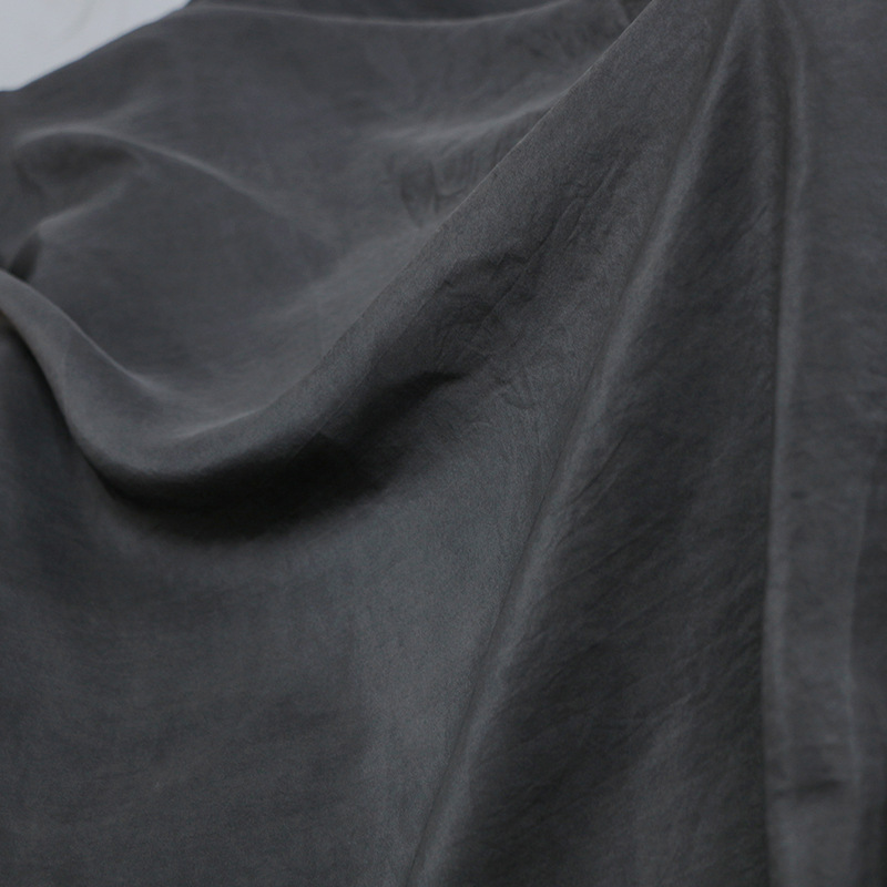 Handmade plant mud dyeing ingenuity inheritance | 12 mumi 135cm door width pure silk electric spinning silk fabric