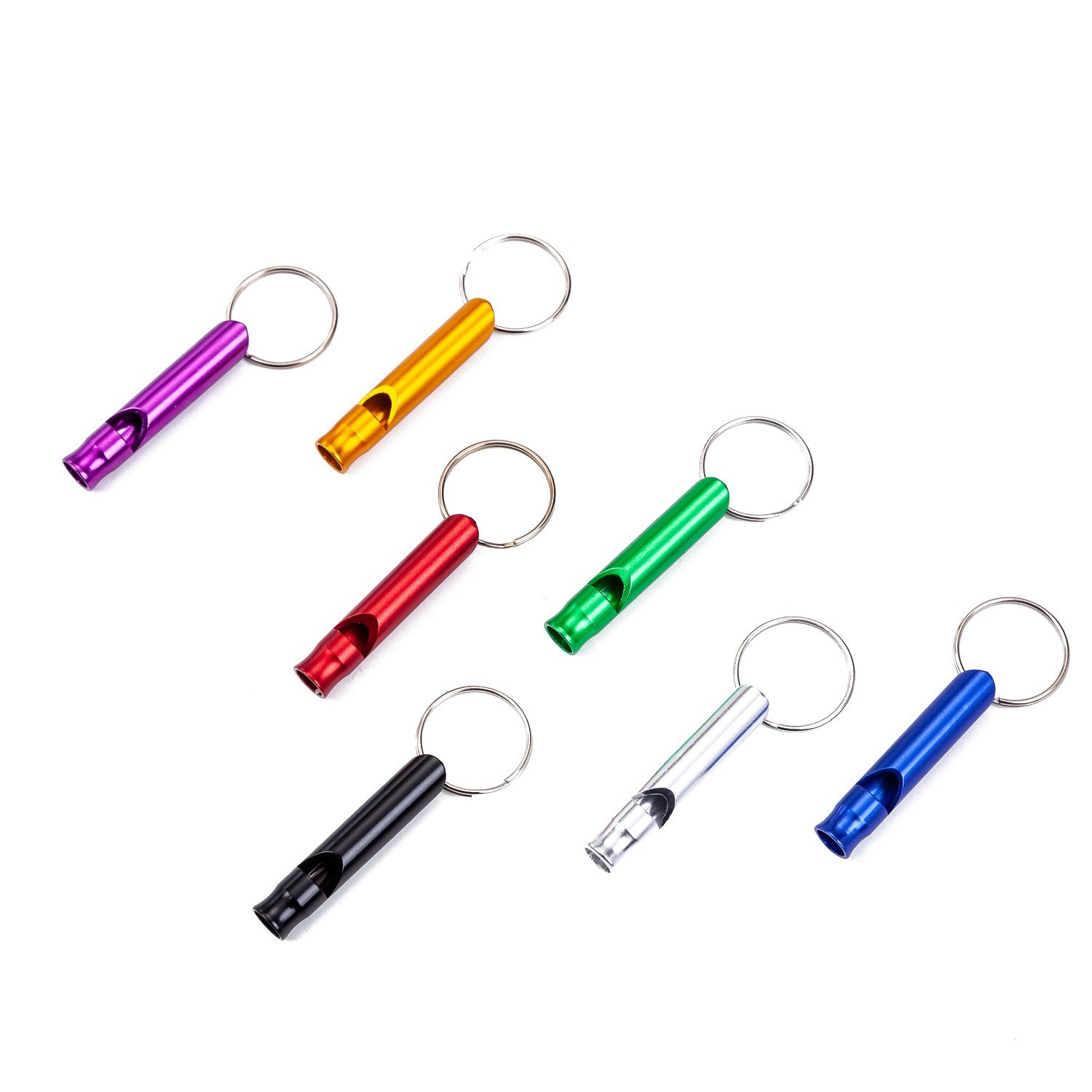 Picture of Aluminum alloy big small size whistle field survival whistle outdoor activities training whistle survival whistle metal whistle