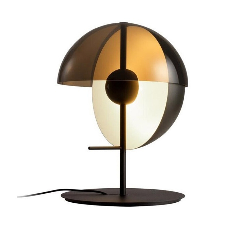 Post-modern Creative Glass American Style Simple Table Lamp Living Room Bedroom Desk Bedside Model Room Designer Table Lamp