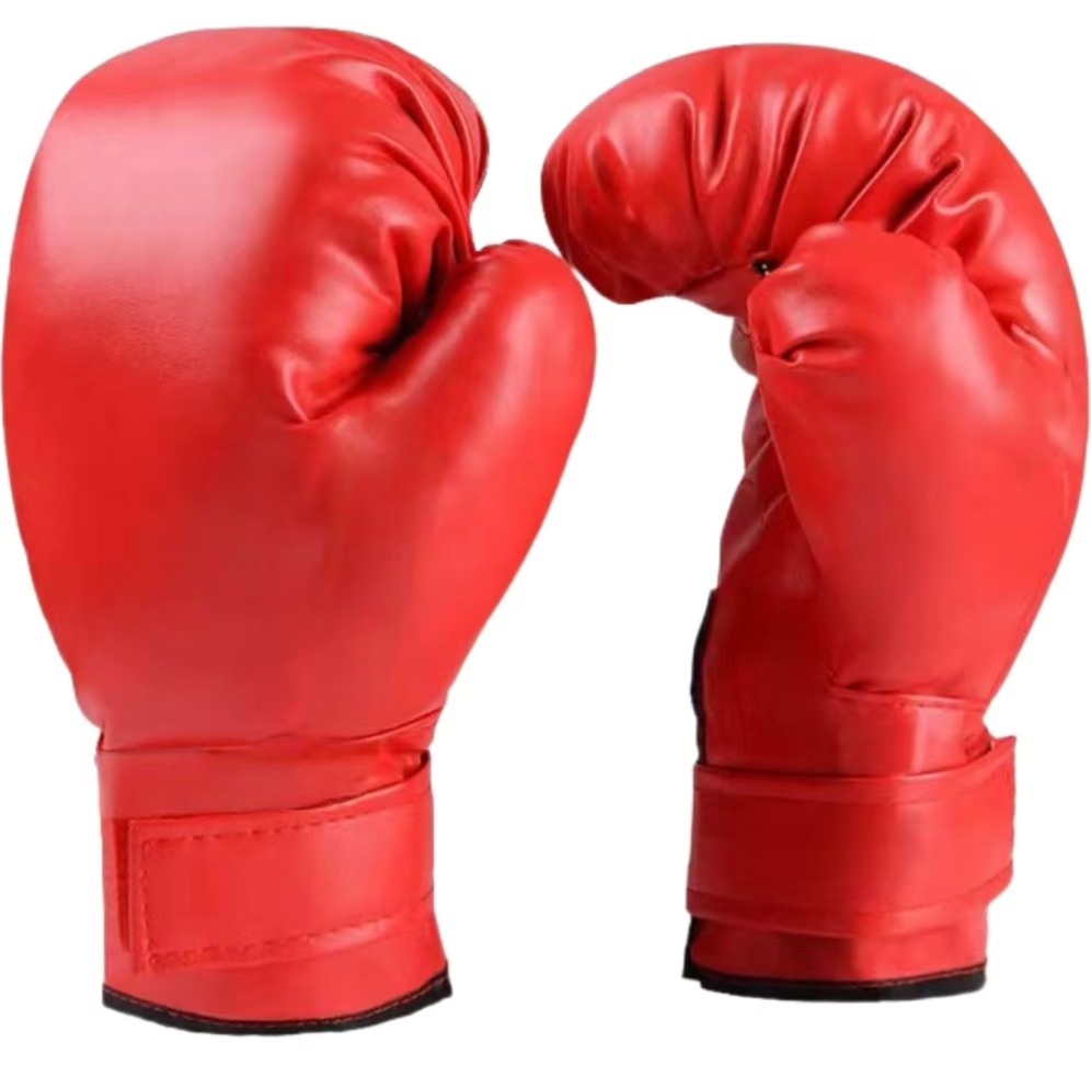 Picture of Adult Children's MMA Half Finger Boxing Gloves Thickened Sanda Fitness Sandbag Fighting Fighting Finger Leakage Knuckles
