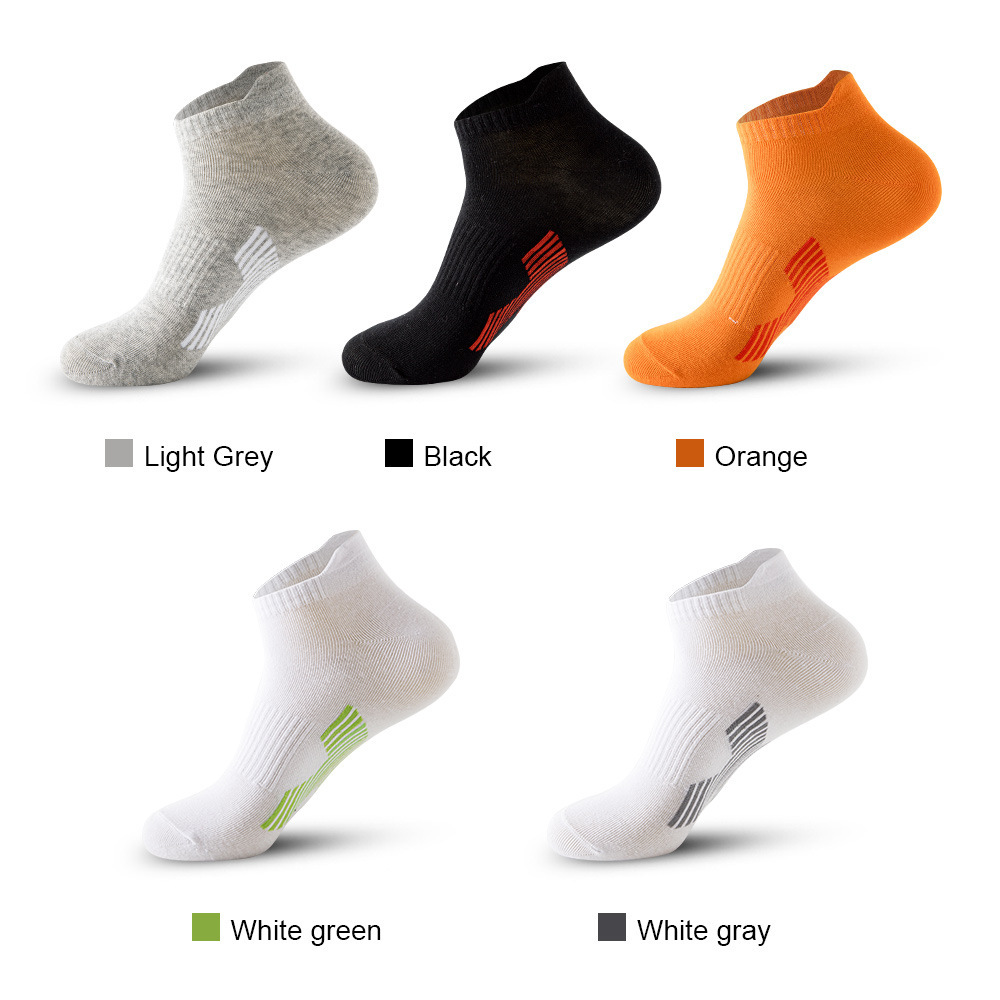 Socks men's short socks summer thin cotton socks Zhuji socks non-slip running sports socks cross-border wholesale