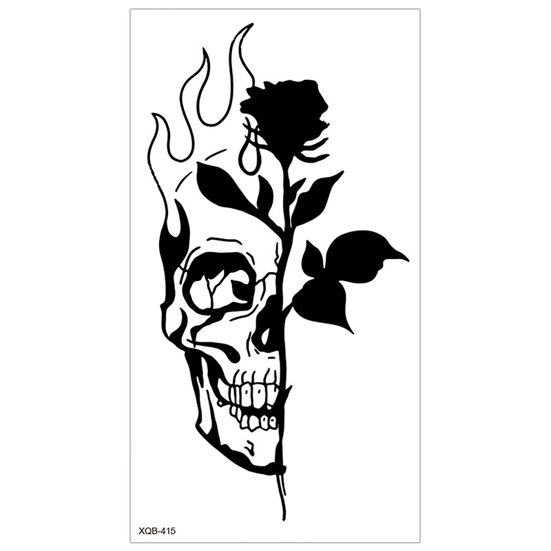 Picture of New Half Arm Tattoo Stickers Cross-border Amazon Hot Selling Set Dark European and American Realistic Waterproof Tattoo Stickers Wholesale