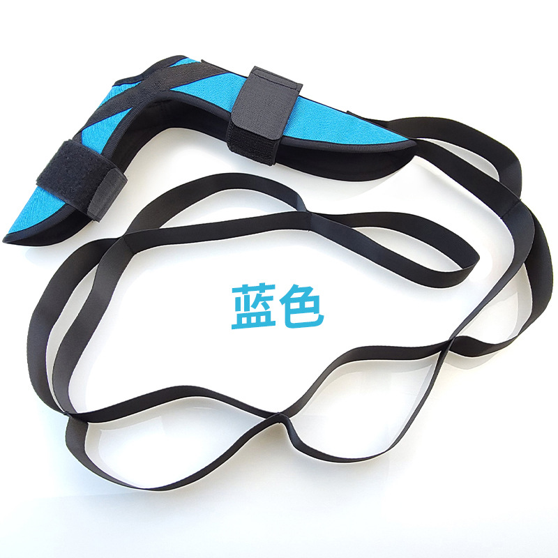 Picture of Manufacturer Wholesale Stretching Belt Segmented Adjustable Yoga Auxiliary Tension Belt Ankle Foot Stretching Rehabilitation Stretch Belt