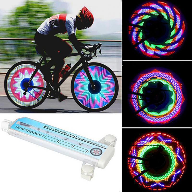 32led Colorful Knight Hot Wheels Mountain Bike Cycling Equipment Bicycle Wheel Lights Cycling Bicycle Spokes Lights