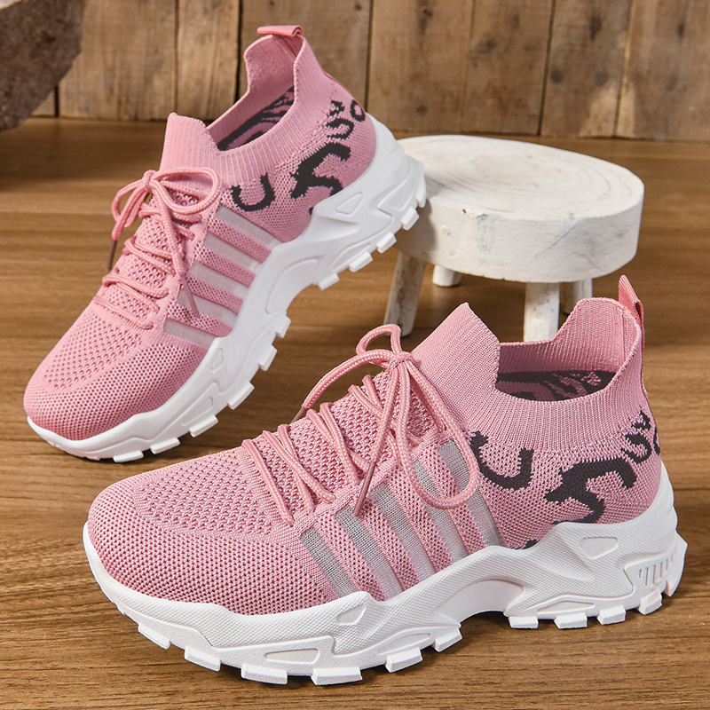 Picture of Shoes Women's Summer New Cross-border Women's Shoes Breathable sneaker Retro Platform Shoes Korean Casual Shoes Platform Shoes
