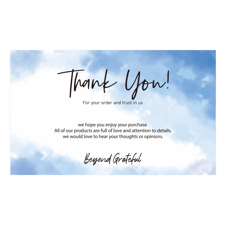 Amazon cross-border wholesale pink thank you card coated paper card thank you gift card English card