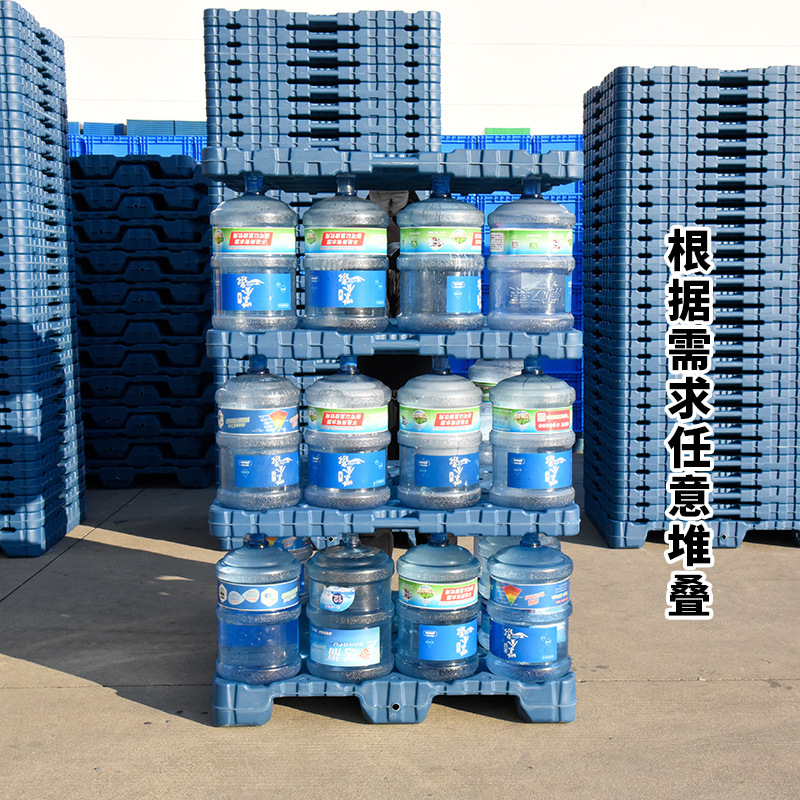 Picture of Medium card barrel pure water plastic tray Sichuan-shaped bottom support double-sided medium Support Supporting use one layer can hold 16 barrels of water