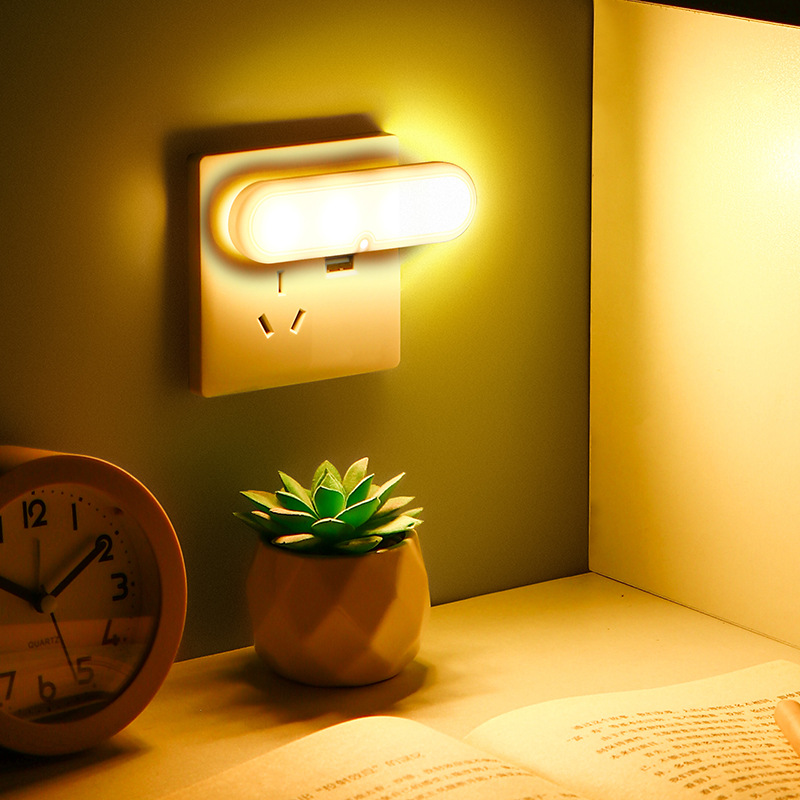USB Plug-In Night Light Led Bedroom Sleep Baby Feeding Bedside Table Lamp Sleep Light Home Eye Protection Night Light