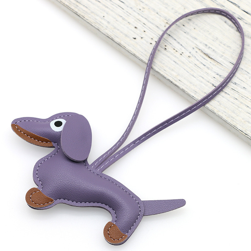 Picture of New Cartoon Personalized Keychain Bag Pendant Miu Series Dachshund Animal Shape Bag Pendant Decoration Wholesale