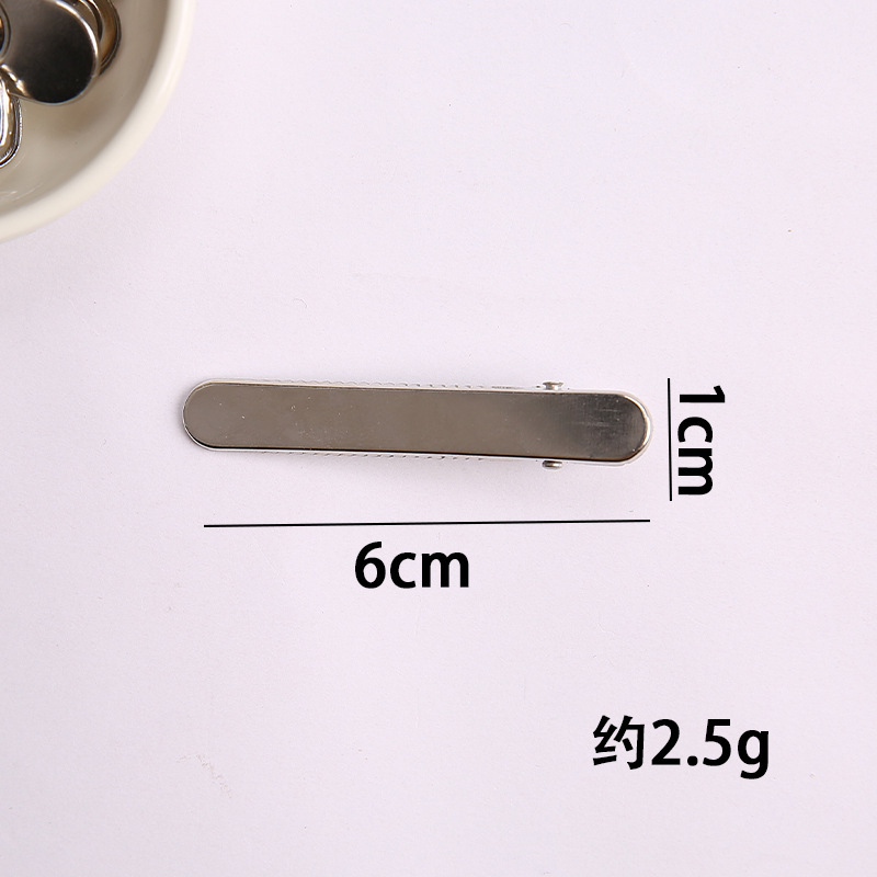 Picture of Y2g hairpin metal sweet cool bangs hairpin makeup hair accessories forehead broken hairpin simple clip 2023 new female