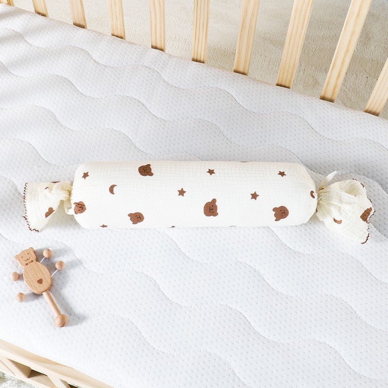 Picture of Baby Soothing Pillow Baby Pillow Side Block Anti-Jump Pillow 0-2 Years Old Newborn Sleeping Pillow Candy Pillow
