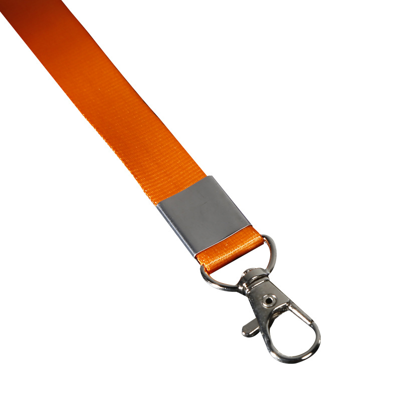 Picture of Lobster hook double buckle key chain thickened lanyard work card badge lanyard work tag factory tag printed logo