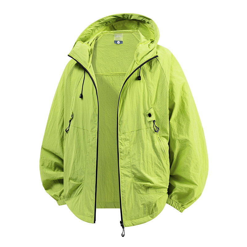 Breathable Sun Protection Clothing for Men and Women, Customized Trendy Brand Ultra-Thin Breathable Outdoor Fishing Sun Protection Clothing, Skin Clothing, Fishing and Cycling Outerwear