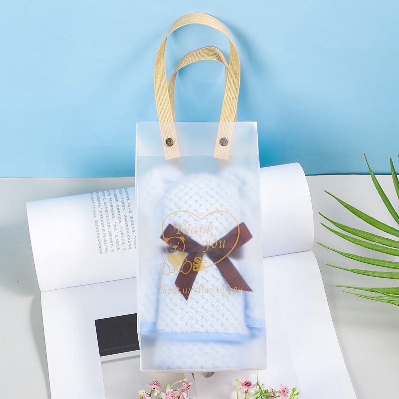 Picture of Bear Towel Hand Gift Wedding Gift Birthday Return Gift Wedding Shop Christmas Gift Opening Gift Bear Towel