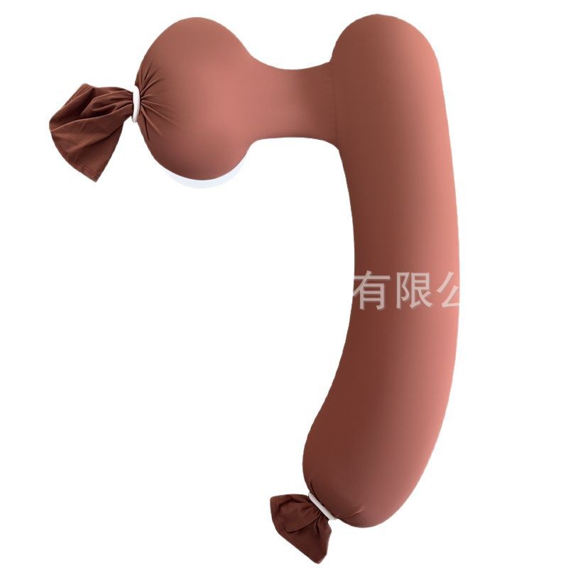 Picture of Pregnant Women's Pillow Waist Protection Side Sleeping Pillow Belly Long Pillow Pregnancy Side Sleeping Pillow U-shaped Granular Goddess Pillow PLUS